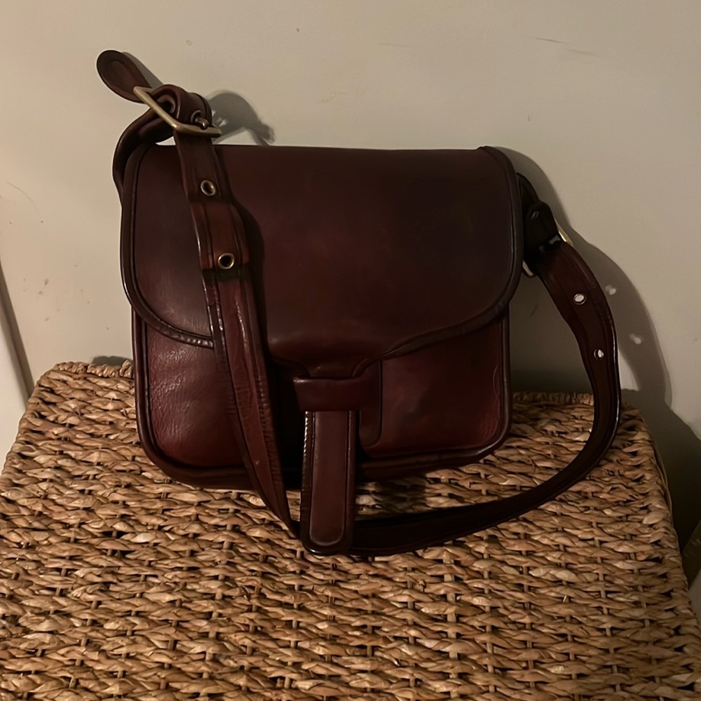 Vintage Coach Courier bag